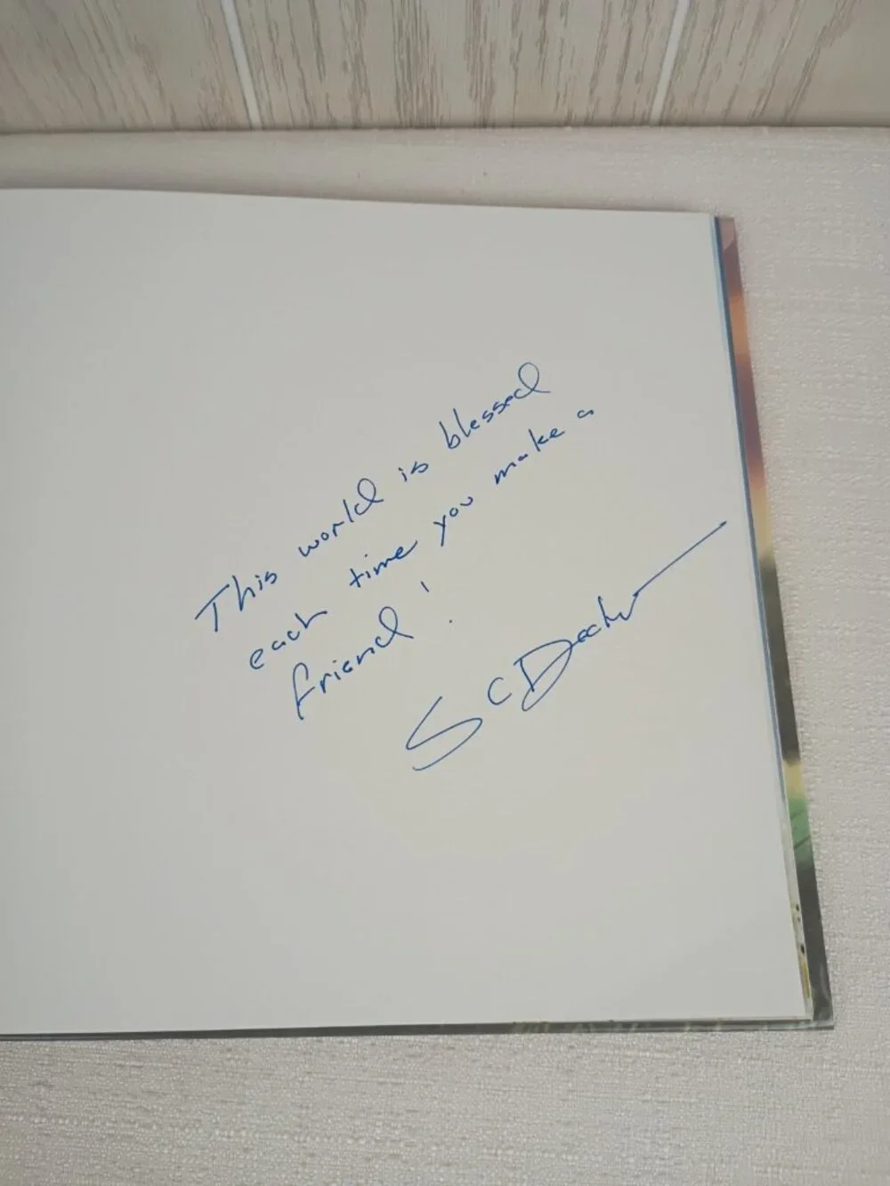 book charles dog signed